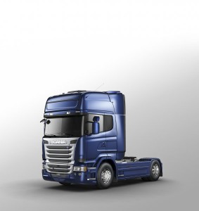 Scania R 490 4x2 Streamline with Topline cab, tractor unit. Illustration: Rikard Hallgren 2014